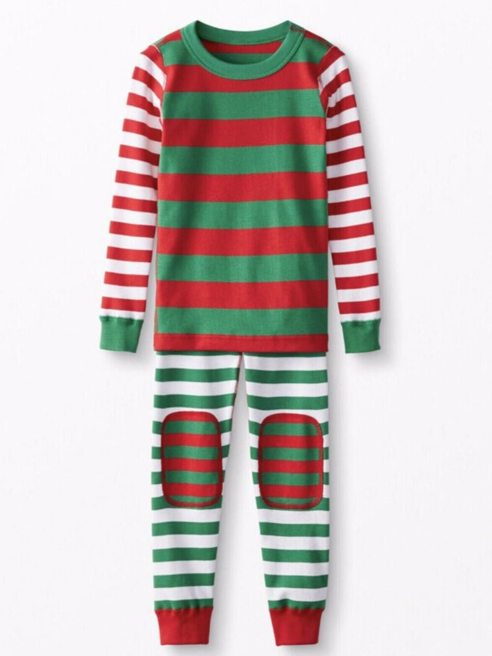 HANNA ANDERSSON Striped Long John Pajama Set - 120 cm (6/7) (PRE-LOVED)